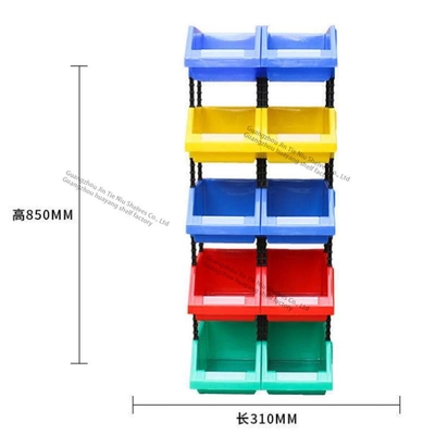 Чокнутые Stackable пластиковые ящики для хранения ящиков 10Kg пластиковые Stackable для винтов