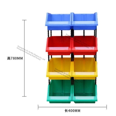 Чокнутые Stackable пластиковые ящики для хранения ящиков 10Kg пластиковые Stackable для винтов