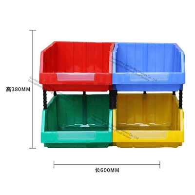 Чокнутые Stackable пластиковые ящики для хранения ящиков 10Kg пластиковые Stackable для винтов